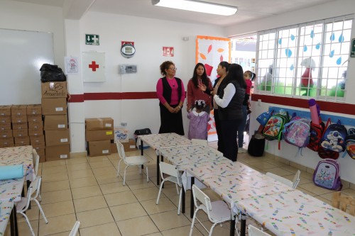 Tere Alfaro entrega rehabilitación del CAIC Villa Olímpica