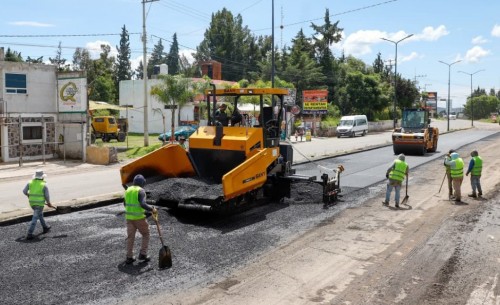 Intervención histórica en vialidades de Puebla