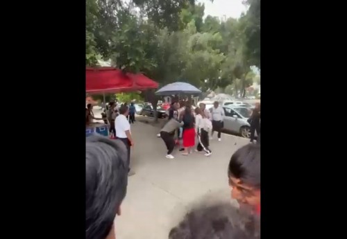 Riña afuera del CENHCH