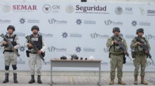 Retiro de cámaras ilegales en San Baltazar Tetela