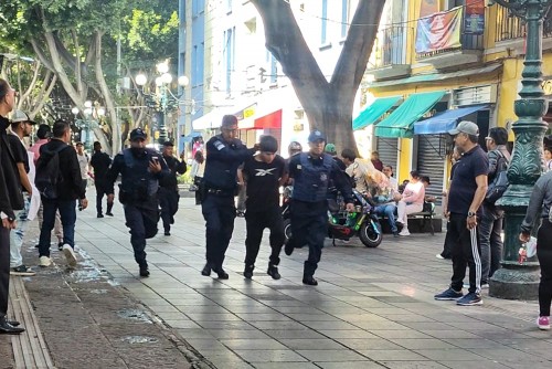 Detención en el Centro Histórico