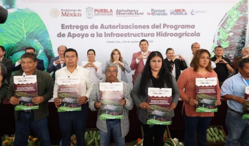 Gobierno de Puebla invertirá más de 73 mdp en infraestructura de agua para uso agrícola