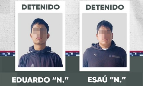 Detienen a dos hombres tras asalto en gasolinera