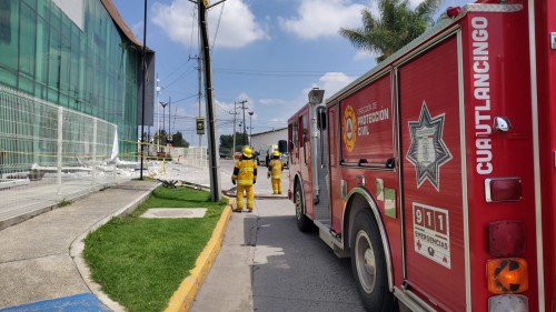 Lluvias y mala calidad de material provoca caída parcial de techo del CIS Cuautlancingo