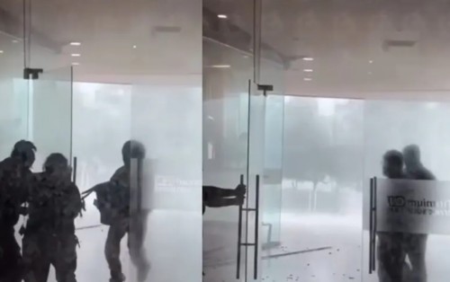 Tormenta sorprende a Puebla