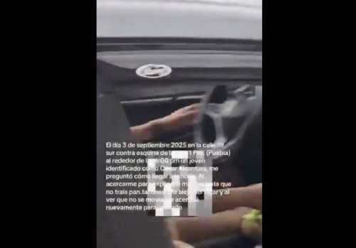 Mujer denuncia acoso sexual en Puebla