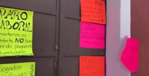 Tras manifestación de trabajadoras, Secretaría de Mujeres paga salarios pendientes