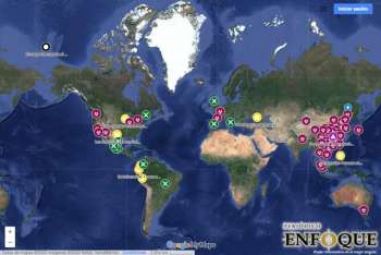 Google: Visita el mapa de coronavirus en tiempo real