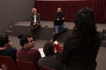 Dialoga Secretaría de Cultura con cineastas poblanos