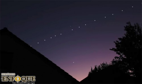 La explicación de los "Trenes de luces" en el cielo que están apareciendo en todo el mundo