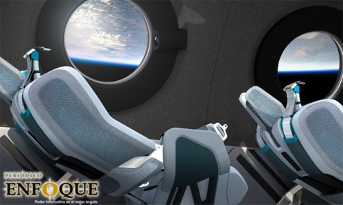 Virgin Galactic presenta su nave para llevar turistas al espacio en los próximos años
