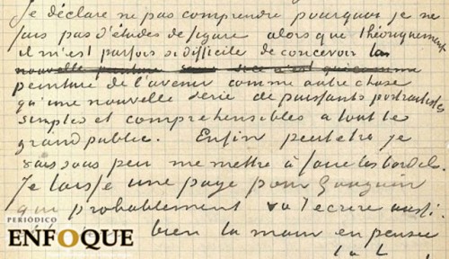 210.000 euros por una carta escrita por Van Gogh y Gauguin