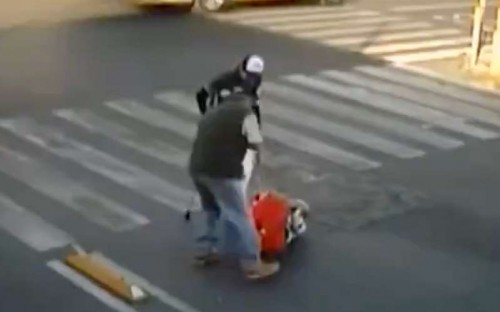 "¿Y como son los poblanos? Pues.." Se vuelve tendencia ciclovía en la que ‘todos caen’
