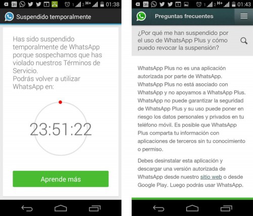 WhatsApp borrará tu cuenta si usas una de estas apps en el móvil