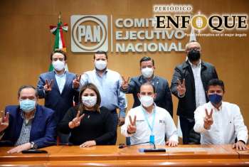 Tras largas disputas internas Eduardo Rivera toma la candidatura del PAN para la alcaldía de Puebla