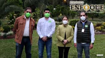 Dirigencia del Partido Verde de Puebla se reúne con sus militantes de Huachinango. 