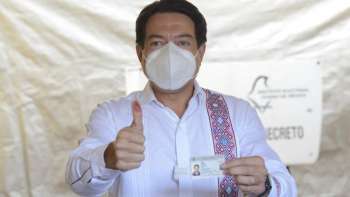 “Lo volvimos a hacer”: Mario Delgado celebró a los candidatos de Morena