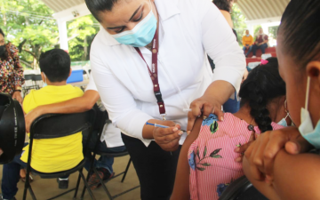 Inició en Villahermosa vacunación contra Covid-19 a niños de 5 a 11 años