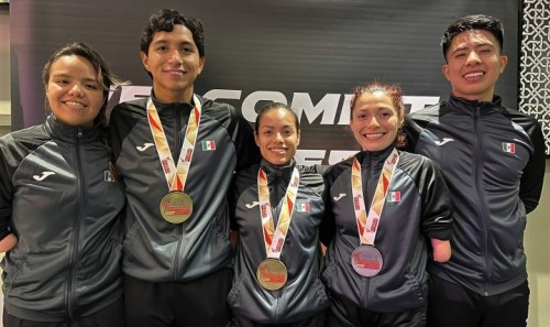 La poblana Claudia Romero ganó oro en Grand Prix de Parataekwondo en Manchester