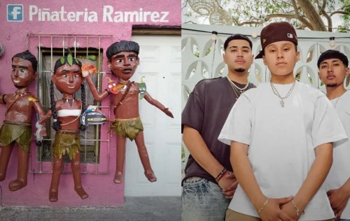 "México no perdona": Crean piñata de Yahritza y Su Esencia