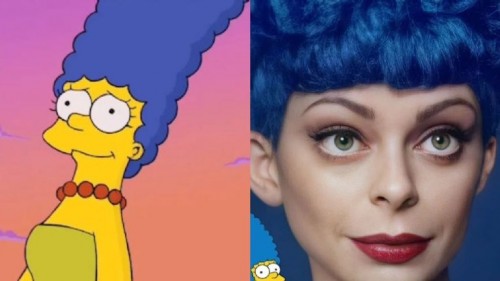 Inteligencia artificial revela cómo se ve Marge Simpson en la vida real