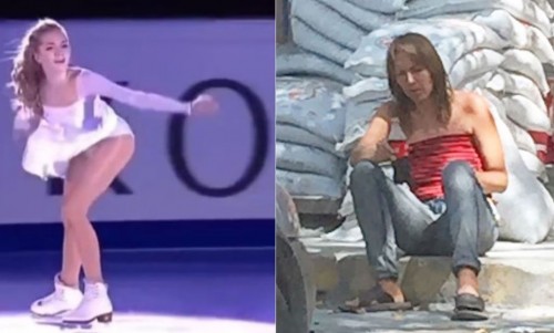 Elena Gouliakova paso de ser estrella del patinaje en Rusia a vivir como indigente en México (Vídeo)