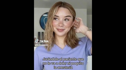 Dentista conquista las redes sociales con su humor, carisma y belleza (Vídeo)