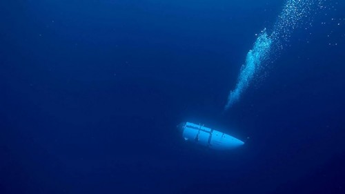 Muestran cómo fue el momento de la implosión del submarino Titán que visitaba los restos del Titanic (Vídeo)