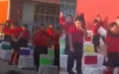 "Te quiero chupar el c***" Maestra sorprende con audio erótico en graduación de kínder (Vídeo)