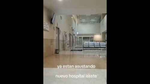 Presunto fantasma aterroriza a pacientes y médicos de un hospital en Tabasco (Vídeo)