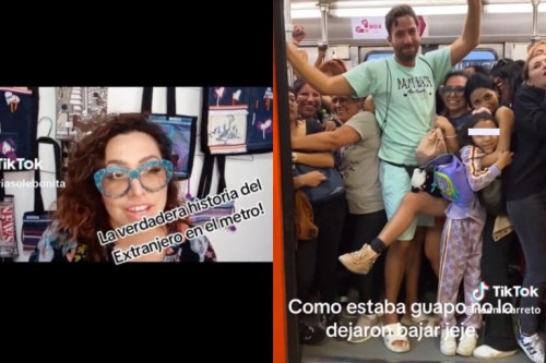 Mujer involucrada en el vídeo de acoso a extranjero en el Metro explica lo que realmente pasó (Vídeo)