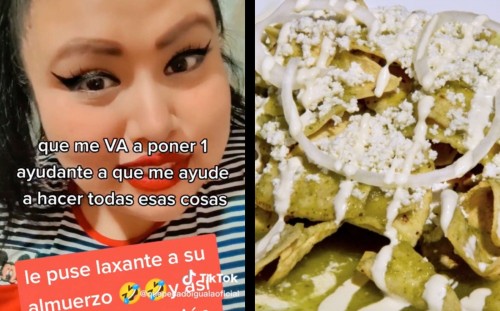 Descubrió que su esposo le era infiel gracias a unos chilaquiles con laxante 