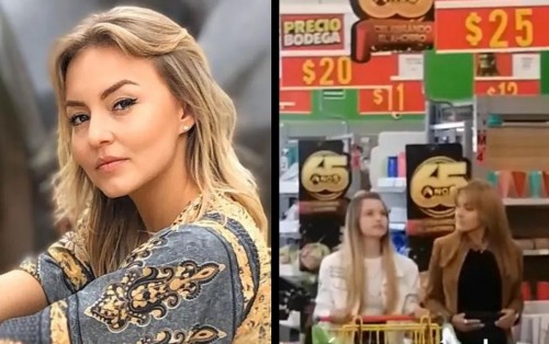 "Momentos que la mantienen humilde": Angelique Boyer es captada 'haciendo el súper' en un Bodega Aurrerá (Vídeo)