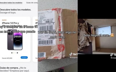 Joven compró iPhone 14 online, pero recibió solo una funda por sus más de 27 mil pesos (Vídeo)