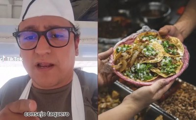 Taquero comparte consejo para pedir tacos "bien servidos" y con mucha carne; se hace viral (Vídeo)