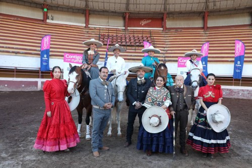 Eduardo Rivera presentó el Torneo Centenario de Charrería 