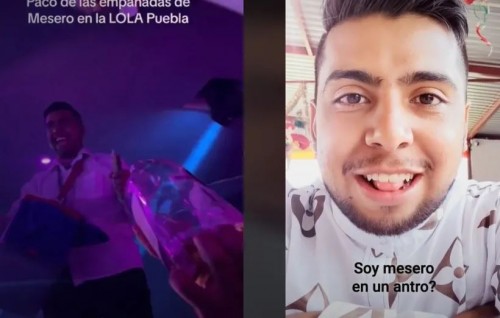 Paco el de las empanadas niega trabajar como mesero; pero desata criticas por hablar como "mirrey" (Vídeo)