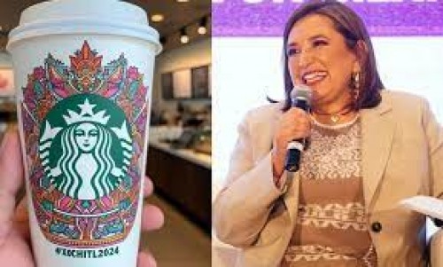 Starbucks se deslinda de Xóchitl Gálvez: “No promovemos partidos políticos” 