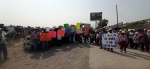 Pobladores de Coronango, Xoxtla y Tlaltenango bloquean autopista en protesta por perforación de pozos