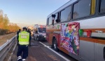 Accidente en la México-Puebla: autobús con peregrinos deja 6 heridos