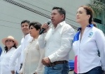 Roxana Luna y Demetrio Romero encabezan marcha por la dignidad y defensa del voto