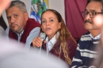 Dirigente de Morena niega que su trabajo se vea afectado por ser del equipo de transición de Armenta 