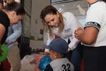  Recorre Paola Angon CAICS del municipio para festejar a la infancia cholulteca