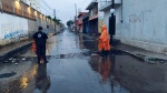 Operativo pluvial en San Pedro Cholula trabaja en conjunto para evitar inundaciones