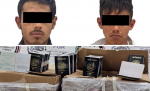 Detienen a sujetos que trasladaban mil 328 libretas para pasaportes 