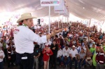 Alejandro Armenta se compromete a implementar circuito carretero en la Mixteca 
