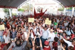 Tonantzin Fernández recibe apoyo masivo en precierre de campaña