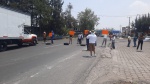Cierran pobladores de San Pablo Del Monte la Vía Corta: acusan privatización del agua
