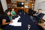 Berenice Porquillo, firma el Acuerdo por una Puebla con Desarrollo Inclusivo ante COPARMEX