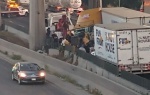 Accidente en la México-Querétaro bloquea tráfico y causa caos vial hacia Tepotzotlán